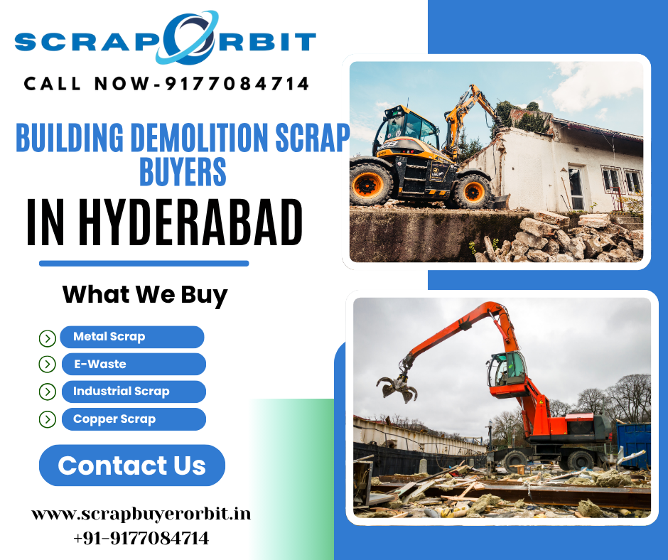 Building Demolition Scrap Buyers in Hyderabad